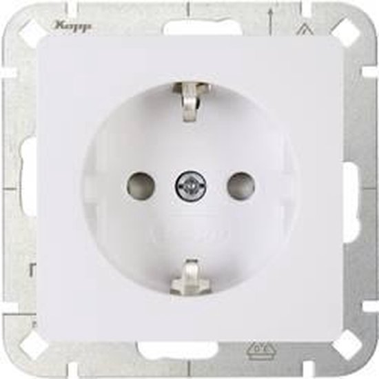 Kopp schakel--stopcontact combinatie opbouw-standaard