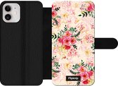 Wallet case - geschikt voor iPhone 11 Pro Max - Floral N°4