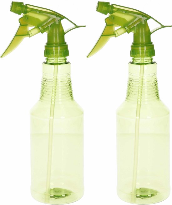 3 stuks 500 ml spuitflessen, lege spuitfles, water, spuitfles, kunststof flessen voor het reinigen, huishouden, tuinieren, planten, haar, kapper