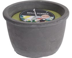 citronella kaars - buiten muggen - tuinkaars - buitenkaars - vlamschaal - tuin