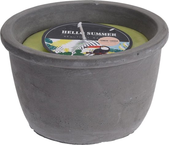 citronella kaars - buiten muggen - tuinkaars - buitenkaars - vlamschaal - tuin
