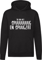 Spuugzat Hoodie | klaar mee | irritatie | sweater | trui | unisex