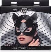 Naughty Kitty Cat Mask - Black - Masks