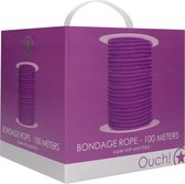 Ouch - Bondage Rope - 100 Meters - Purple - Chastity Device