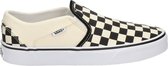 Vans Asher Checkerboard Dames Sneakers - Black/White - Maat 41