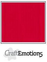 CraftEmotions linnenkarton 10 vel vuurrood LHC-66 A4 250gr