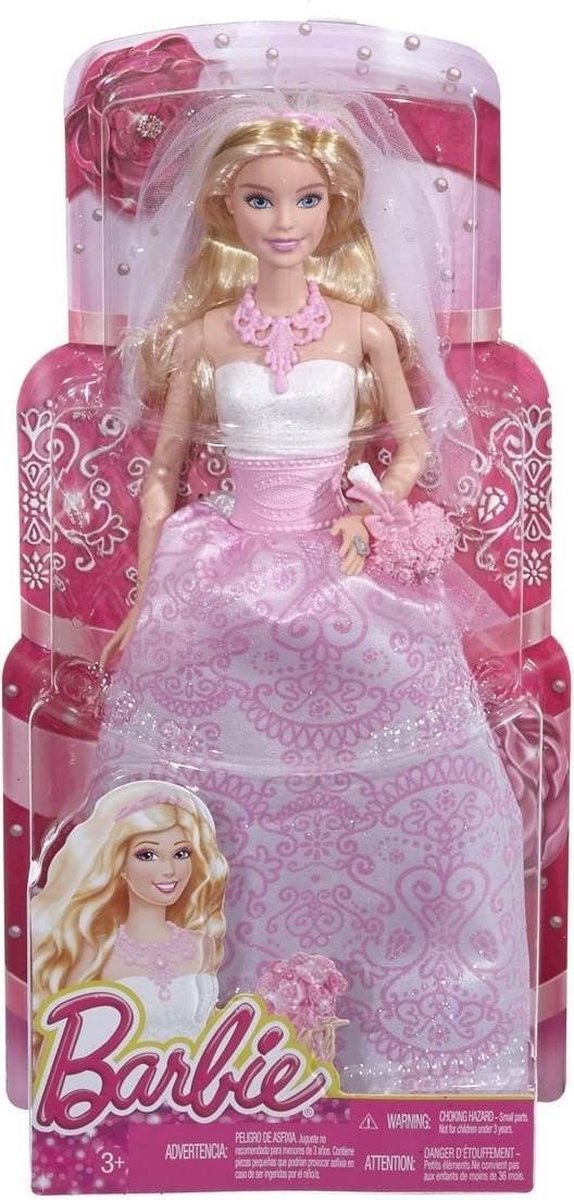 Poupée ,chic poupée barbie princesse mariée t 30cm - Un grand marché