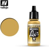 Vallejo 71107 Model Air US Interior Yellow - Acryl Verf flesje