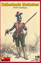 Miniart - Netherlands Musketeer. Xvii C. (Min16010)