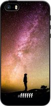 iPhone 5 Hoesje TPU Case - Watching the Stars #ffffff