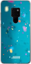 Huawei Mate 20 Hoesje Transparant TPU Case - Confetti #ffffff