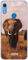 Huawei Y6 (2019) Hoesje Transparant TPU Case - Elephants #ffffff