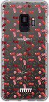 6F hoesje - geschikt voor Samsung Galaxy S9 -  Transparant TPU Case - Cherry's #ffffff