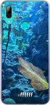 Honor 10 Lite Hoesje Transparant TPU Case - Coral Reef #ffffff