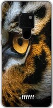 Huawei Mate 20 Hoesje Transparant TPU Case - Tiger #ffffff
