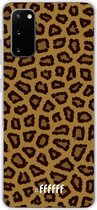 Samsung Galaxy S20 Hoesje Transparant TPU Case - Leopard Print #ffffff