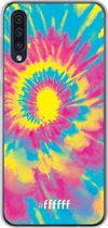 Samsung Galaxy A30s Hoesje Transparant TPU Case - Psychedelic Tie Dye #ffffff