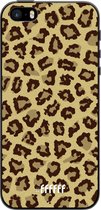 iPhone 5 Hoesje TPU Case - Jaguar Print #ffffff