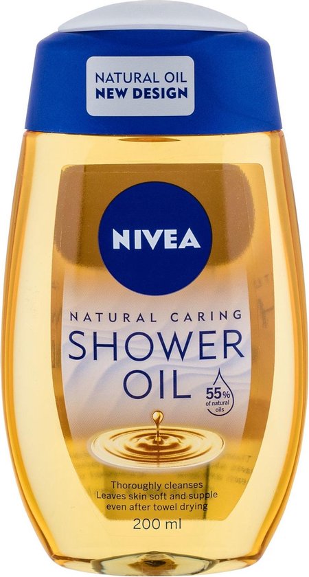 NIVEA - Natural Oil Shower Oil - Dry Skin - 200ml | bol.com