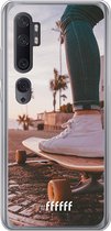 Xiaomi Mi Note 10 Hoesje Transparant TPU Case - Skateboarding #ffffff