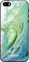 iPhone 5s Hoesje TPU Case - It's a Wave #ffffff