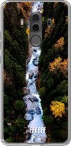 Huawei Mate 10 Pro Hoesje Transparant TPU Case - Forest River #ffffff