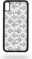 Funky blue fish Telefoonhoesje - Apple iPhone Xs Max