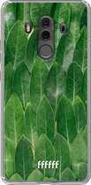 Huawei Mate 10 Pro Hoesje Transparant TPU Case - Green Scales #ffffff