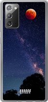 Samsung Galaxy Note 20 Hoesje Transparant TPU Case - Full Moon #ffffff