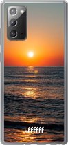 Samsung Galaxy Note 20 Hoesje Transparant TPU Case - Eventide #ffffff