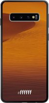 Samsung Galaxy S10 Hoesje TPU Case - Sand Dunes #ffffff