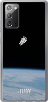 Samsung Galaxy Note 20 Hoesje Transparant TPU Case - Spacewalk #ffffff