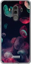 Huawei Mate 10 Pro Hoesje Transparant TPU Case - Jellyfish Bloom #ffffff