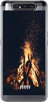 Samsung Galaxy A80 Hoesje Transparant TPU Case - Bonfire #ffffff
