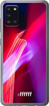 Samsung Galaxy A31 Hoesje Transparant TPU Case - Light Show #ffffff