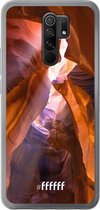 Xiaomi Redmi 9 Hoesje Transparant TPU Case - Sunray Canyon #ffffff