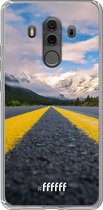 Huawei Mate 10 Pro Hoesje Transparant TPU Case - Road Ahead #ffffff