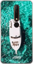 Nokia X6 (2018) Hoesje Transparant TPU Case - Yacht Life #ffffff