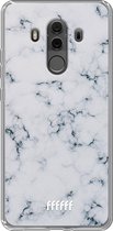 Huawei Mate 10 Pro Hoesje Transparant TPU Case - Classic Marble #ffffff