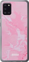 Samsung Galaxy A31 Hoesje Transparant TPU Case - Pink Sync #ffffff