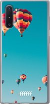 Samsung Galaxy Note 10 Hoesje Transparant TPU Case - Air Balloons #ffffff