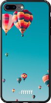 iPhone 8 Plus Hoesje TPU Case - Air Balloons #ffffff