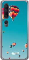 Xiaomi Mi Note 10 Hoesje Transparant TPU Case - Air Balloons #ffffff