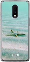 OnePlus 7 Hoesje Transparant TPU Case - Sea Star #ffffff