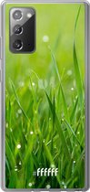 Samsung Galaxy Note 20 Hoesje Transparant TPU Case - Morning Dew #ffffff