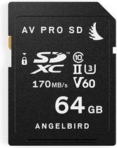 Angelbird Geheugenkaart AVpro SDXC UHS-II V60 64GB
