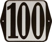 Huisnummer standaard nummer 100