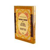 Kur'an-ı Kerim Satır Arası Renkli Kelime Kelime Türkçe Okunuşu ve Meali Bilgisayar Hatlı Tecvidli OrtaBoy