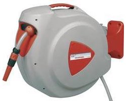 Holzmann Maschinen WSR30M Tuinslanghouder voor aan de muur Rood, Grijs 12.7 mm 30 m 1/2 inch 1 stuk(s)