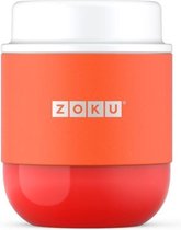Zoku Neat Stack Lebensmittelbehalter, doppelwandig, vakuumisoliert, Orange
